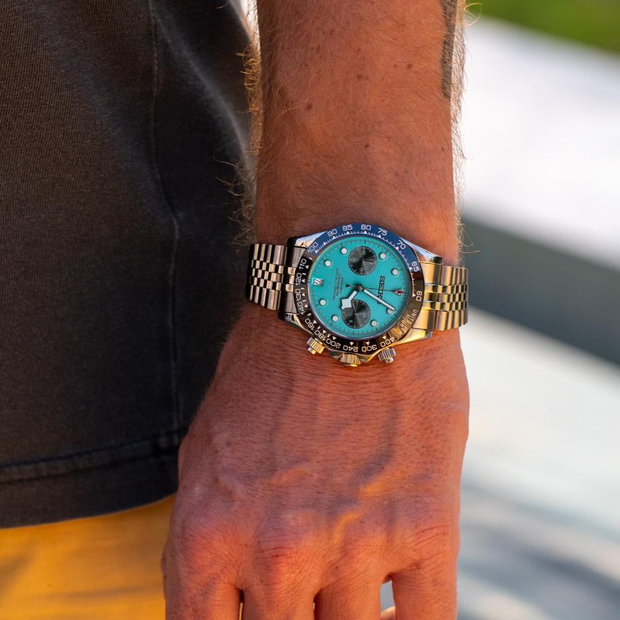 TUDEIKO Chrono Miami Blauw