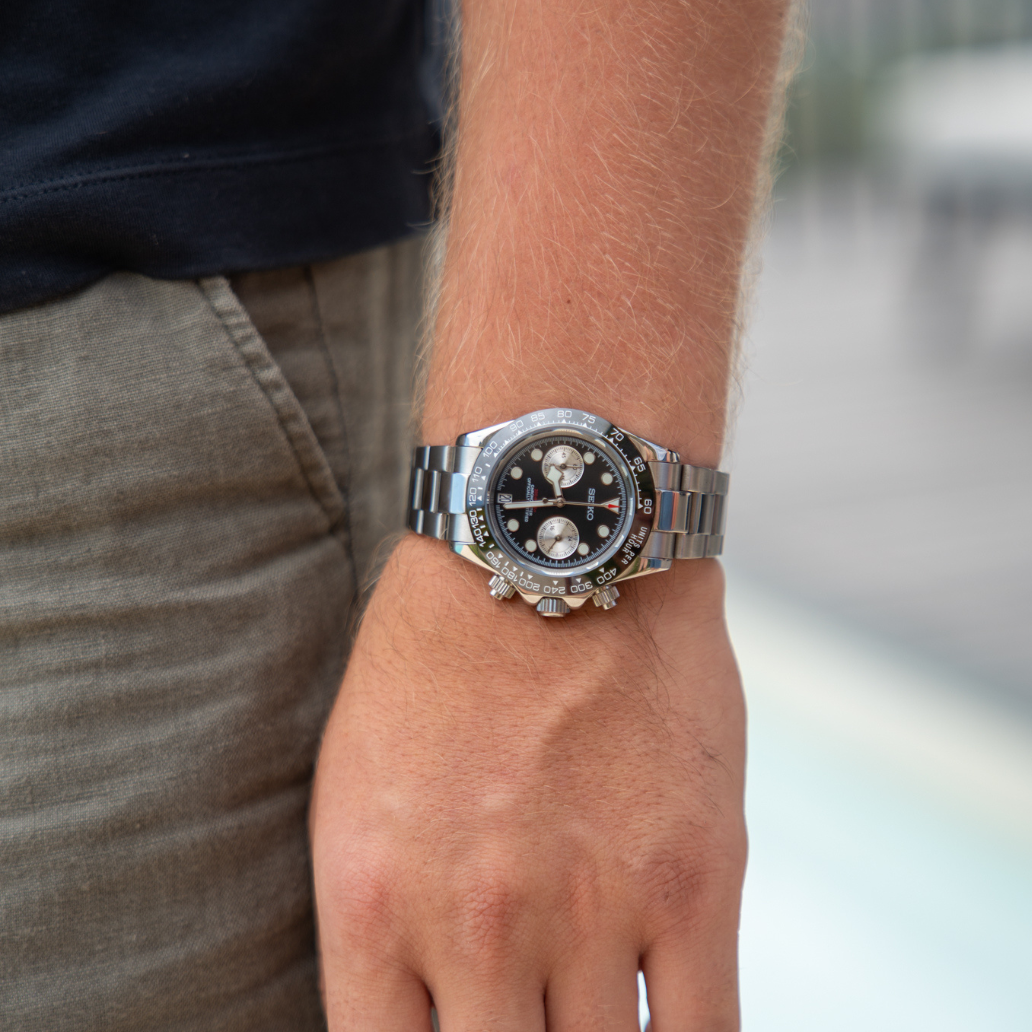 TUDEIKO Chrono Racing Zwart