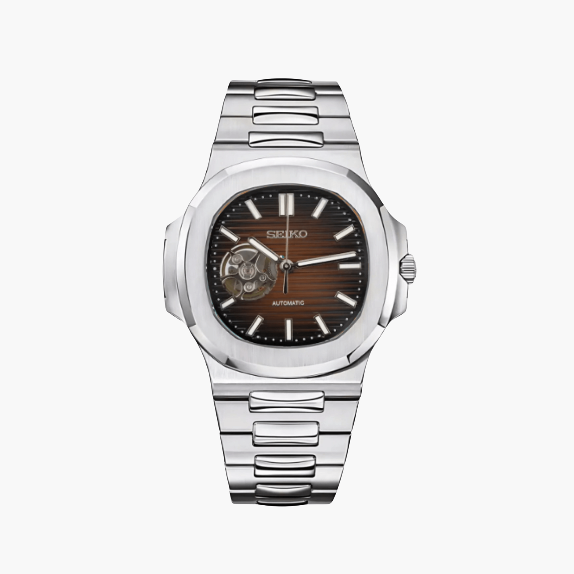 Nautiko Zilver Bruin Open Hart