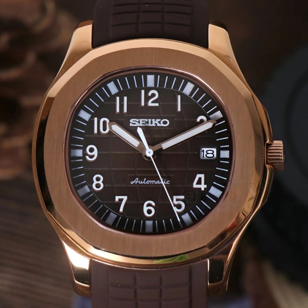 Seikonaut Brown Rosegold